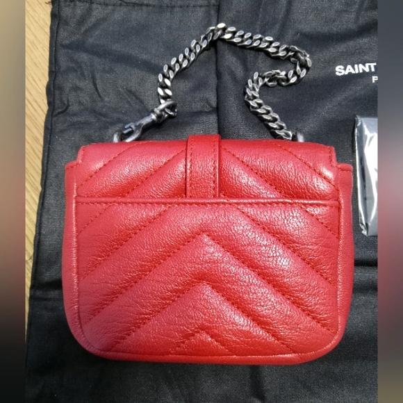 YSL MICRO MINI LOULOU FLAPBAG - Picture 5 of 7
